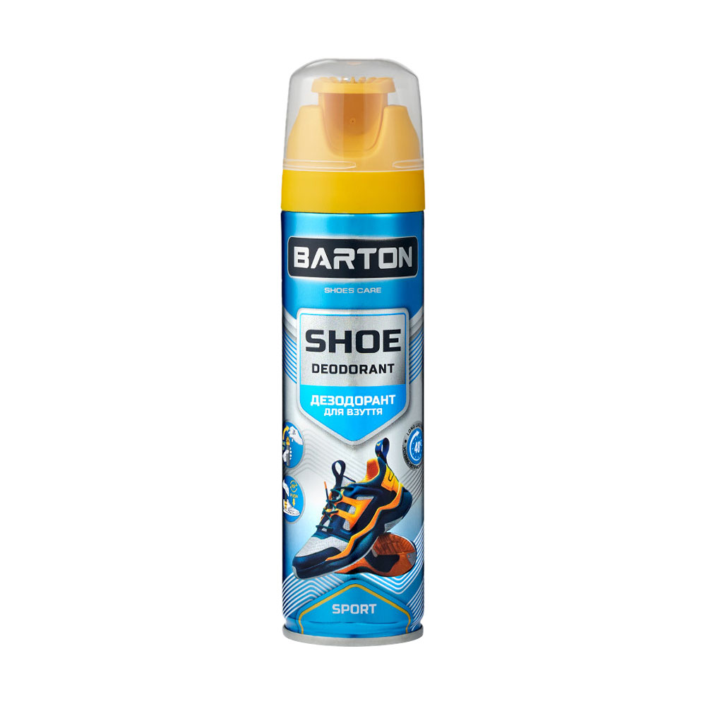 Дезодорант для взуття Barton Sport Shoe Deodorant, 150 мл